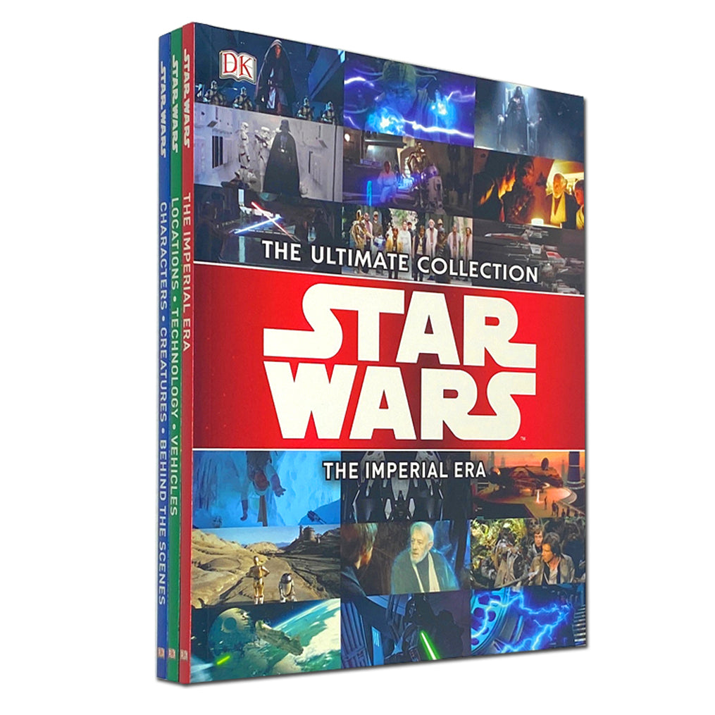 The Ultimate Star Wars Collection 3 Books Set Inc Giant αφίσα και αυτοκόλλητα