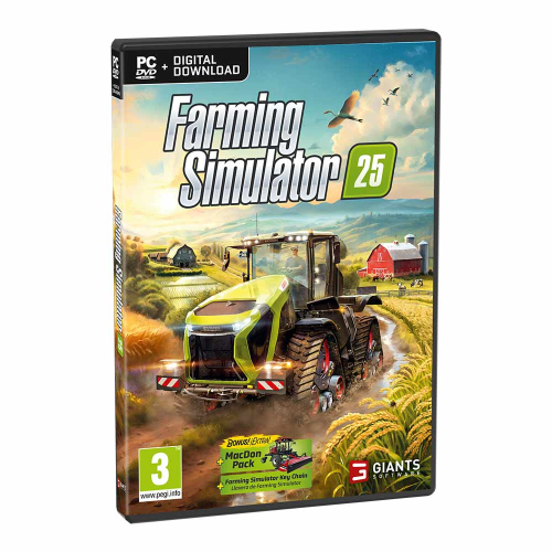 Farming Simulator 25 (includes Farming Simulator Key Chain) – PC