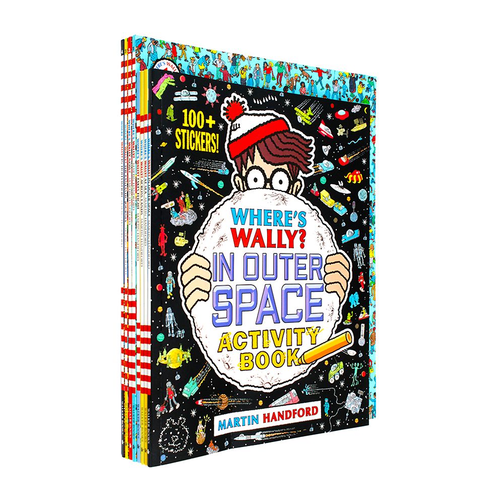 Wheres Wally Amazing Adventures and Activities Collection 8 Books Set