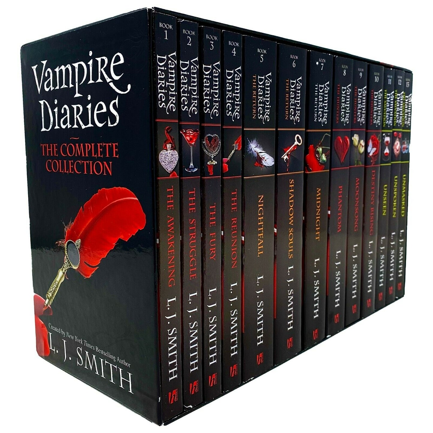 Vampire Diaries Complete Collection 13 Books Box Set by L. J. Smith