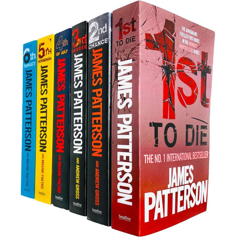 Womens Murder Club 6 Books Collection Set by James Patterson (Books 1 - 6)