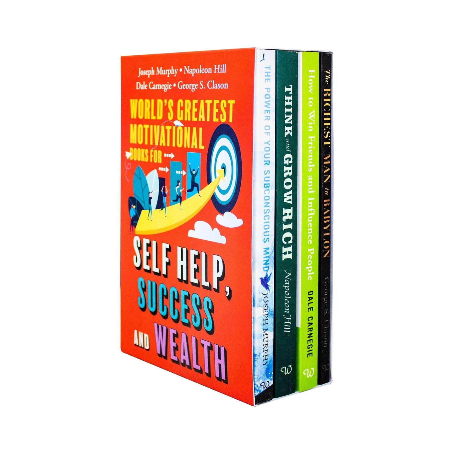 Worlds Greatest Motivational Books for Self Help, Success and Wealth 4 Books Collection Set