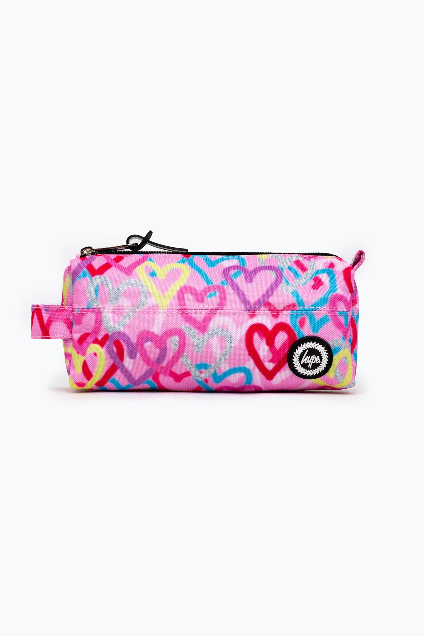 Hype Graffiti Hearts Pink Pencil Case