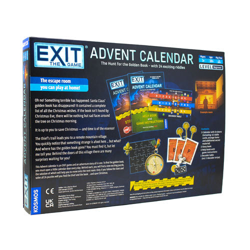 EXiT: Advent Calendar – Hunt for the Golden Book