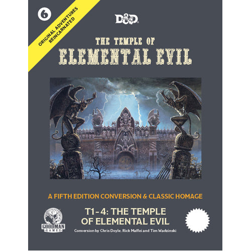 Original Adventures Reincarnated (5E) #6: The Temple of Elemental Evil