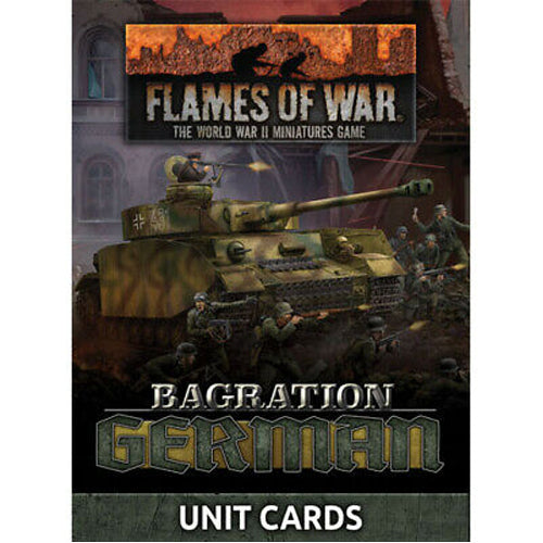 Bagration: German Command Cards