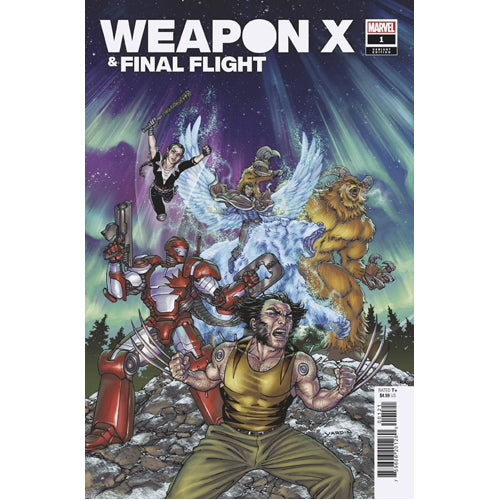 Heroes Reborn Weapon X And ​​Final Flight #1 Вариант Ярдина