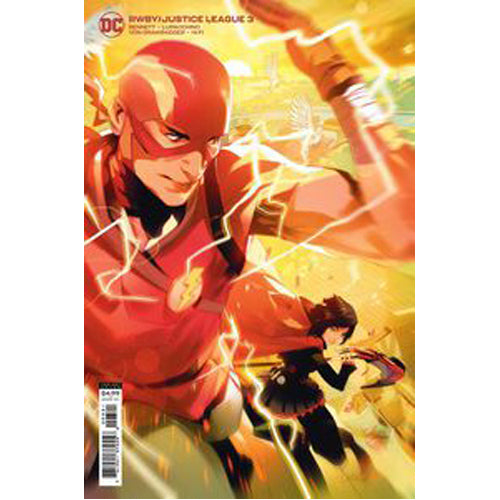 Rwby Justice League #2 (of 7) Cover B Simone Di Meo Card Stock Variant