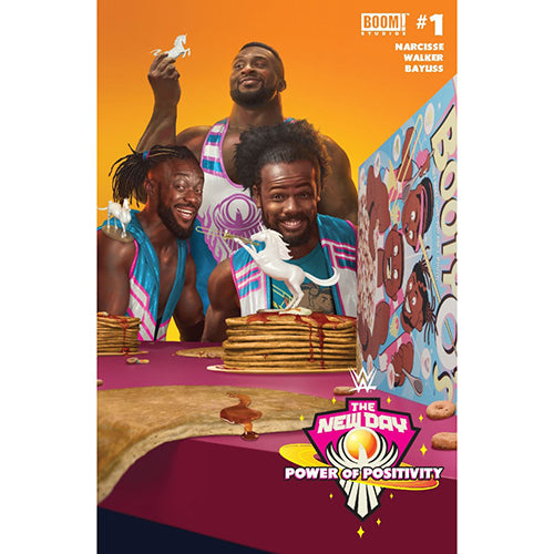 Wwe New Day Power of Positivity #1 (of 2) – Cover B: Rahzzah