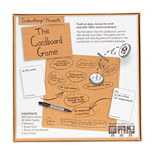 Dudewithsign Presents: The Cardboard Game