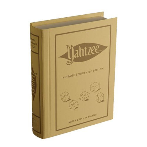 Yahtzee Vintage Bookshelf UK Edition