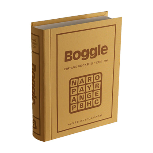 Boggle Vintage Bookshelf UK Edition