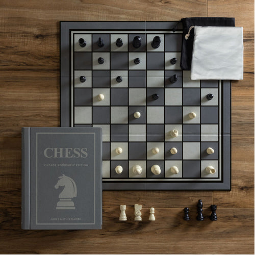 Chess Vintage Bookshelf UK Edition