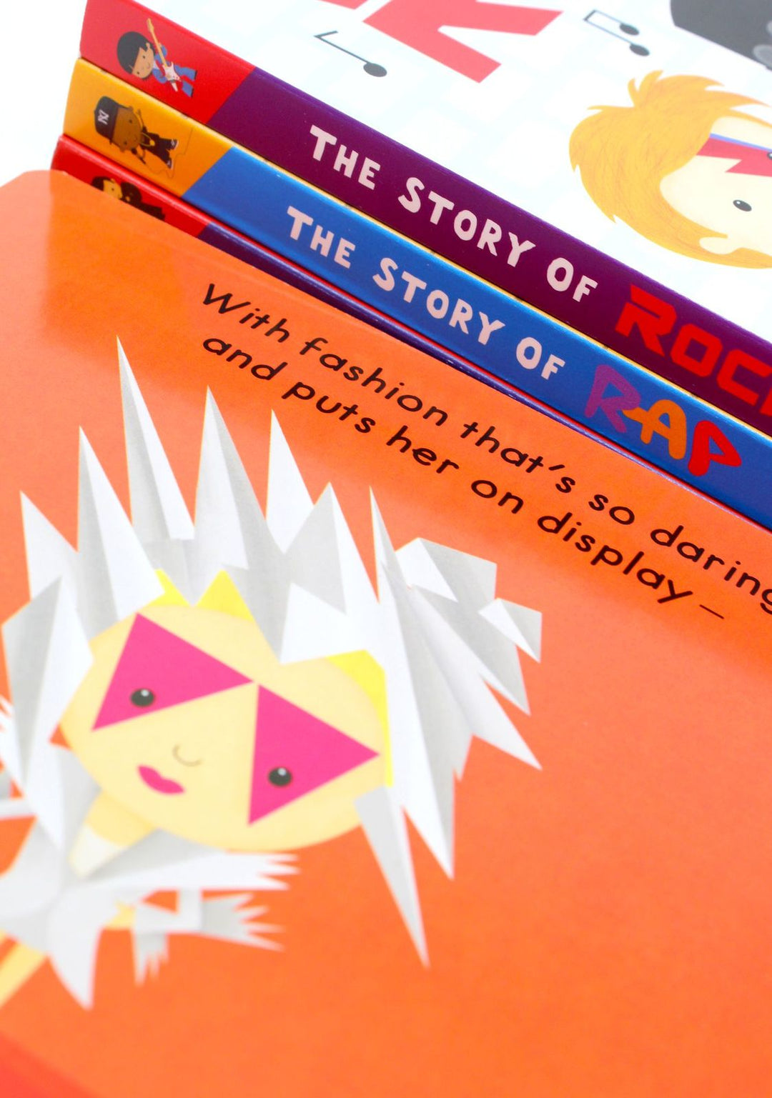 The Story of Music Little People and Pop Artists Series 4 Books Collection Box Set by Little Tiger