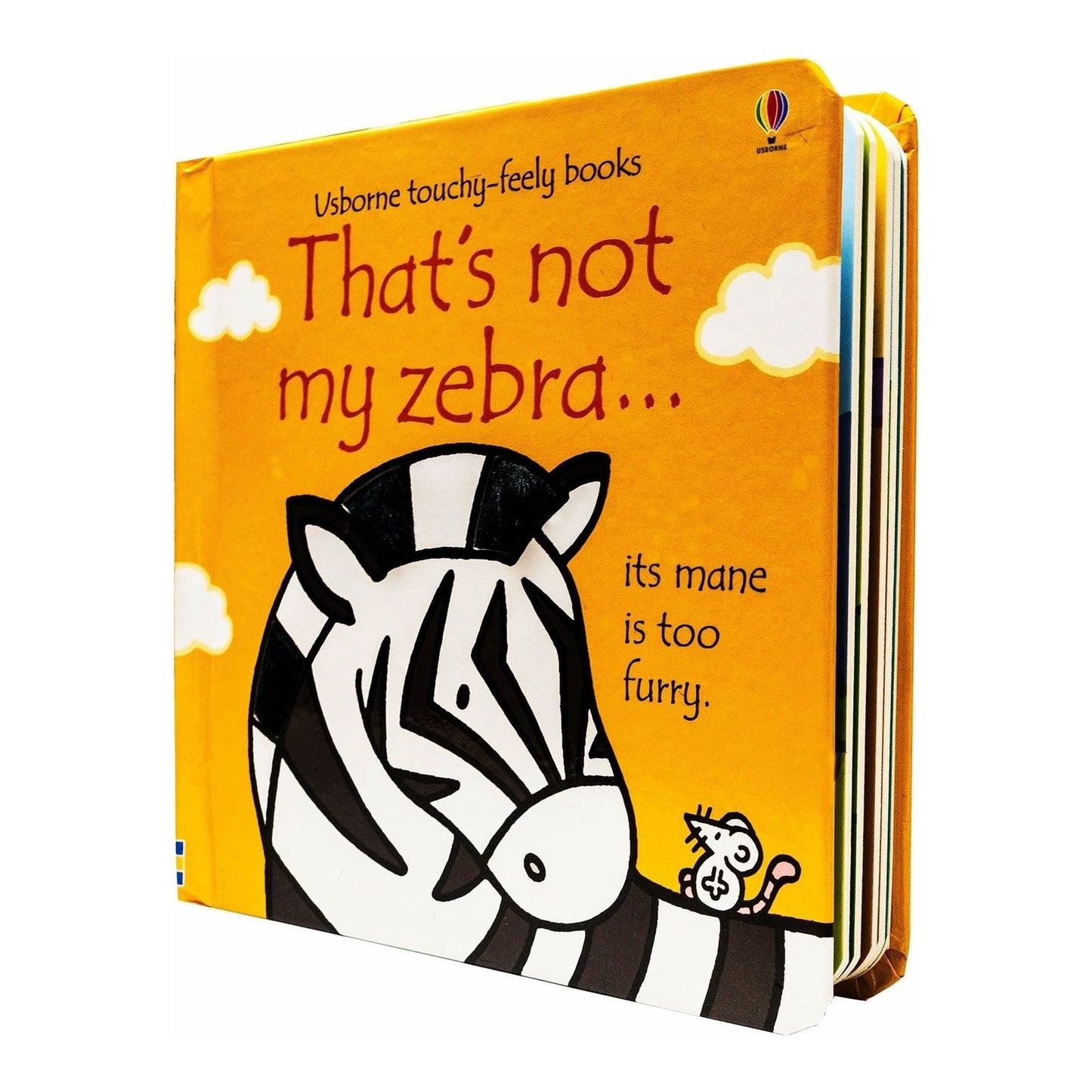 Usborne Thats Not My Zebra (Touchy-Feely Board Books)