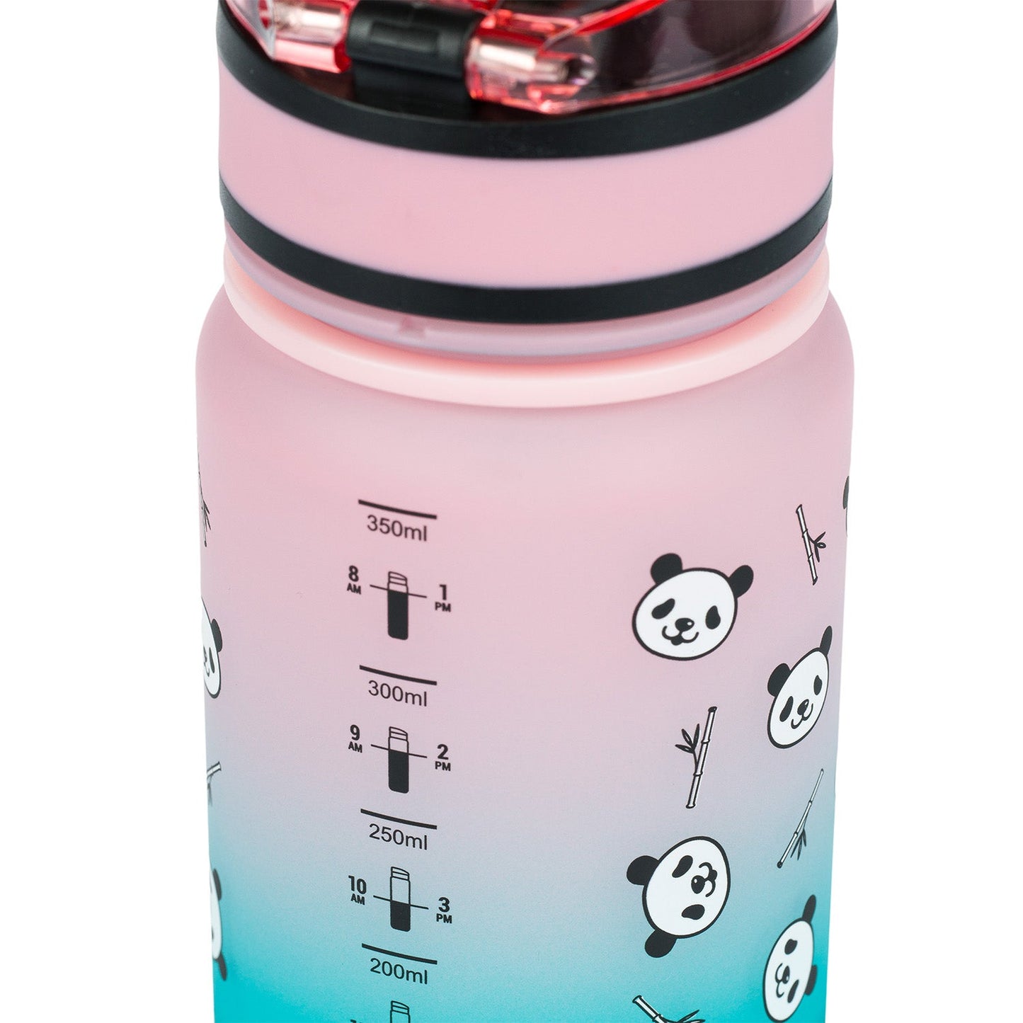 Tritan bottle Gradient Panda, 350 ml