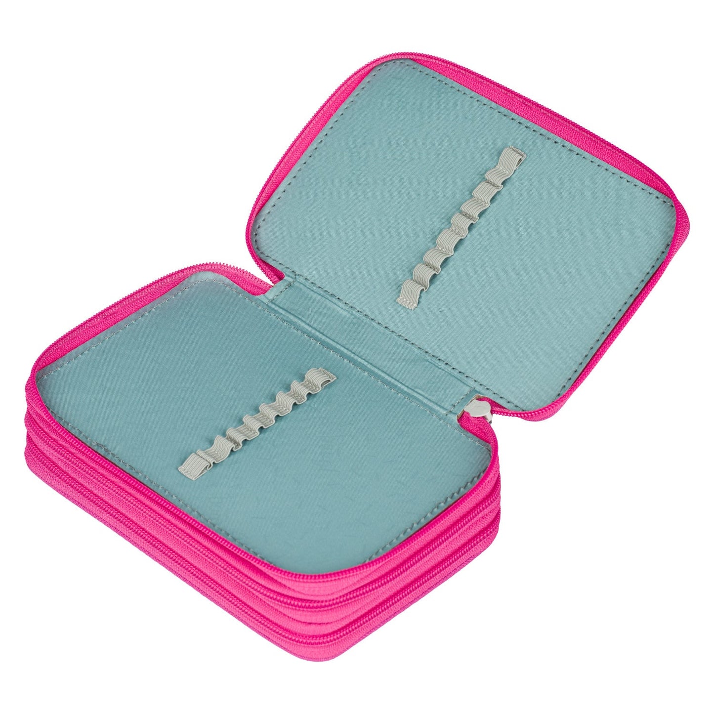 Three-tier pencil case Flamingos