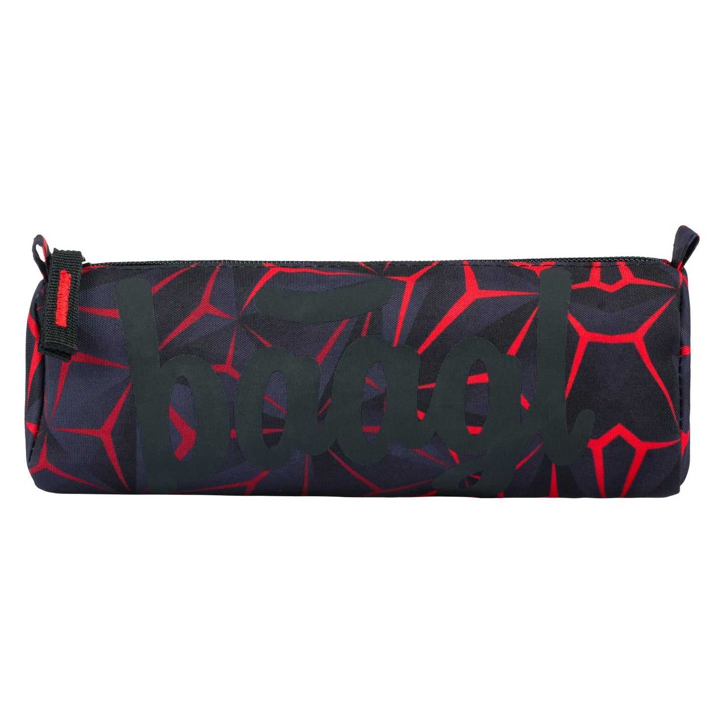 Pencil pouch Red Polygon