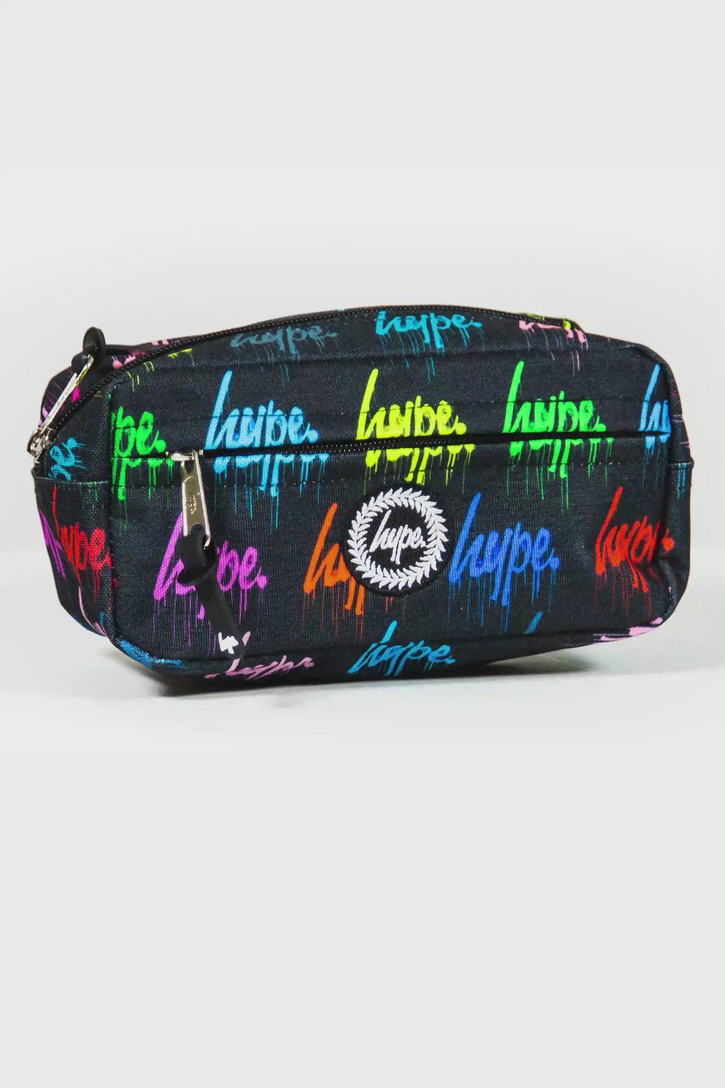 Hype Multi Coloured Wall Graffiti Drip Maxi Pencil Case