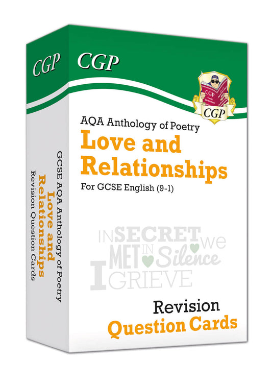 GCSE English: AQA Love & Relationships Poetry Anthology - Revision Question Cards