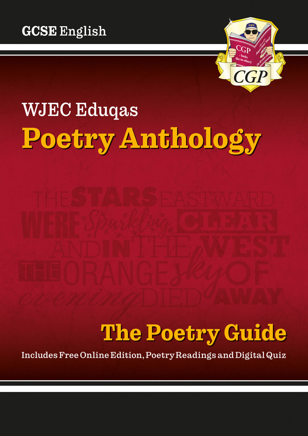 GCSE English WJEC Eduqas Anthology Poetry Guide includes Online Edition, Audio and Quizzes