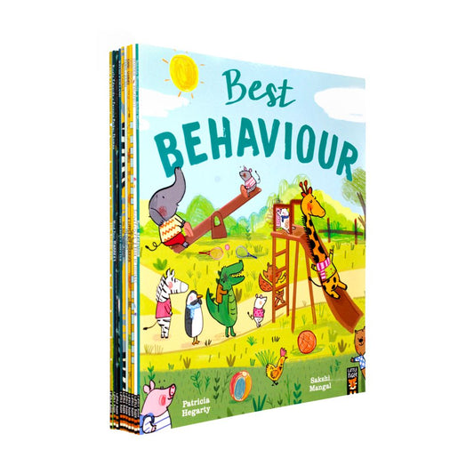 Children Best Behaviour 10 Books Collection Set (Sometimes, A Book of Feelings, Tiny Tantrum, A Little Bit Worried, I’m Sorry, The Big Angry Roar, The Perfect Shelter, Best Behaviour, Happy & More)