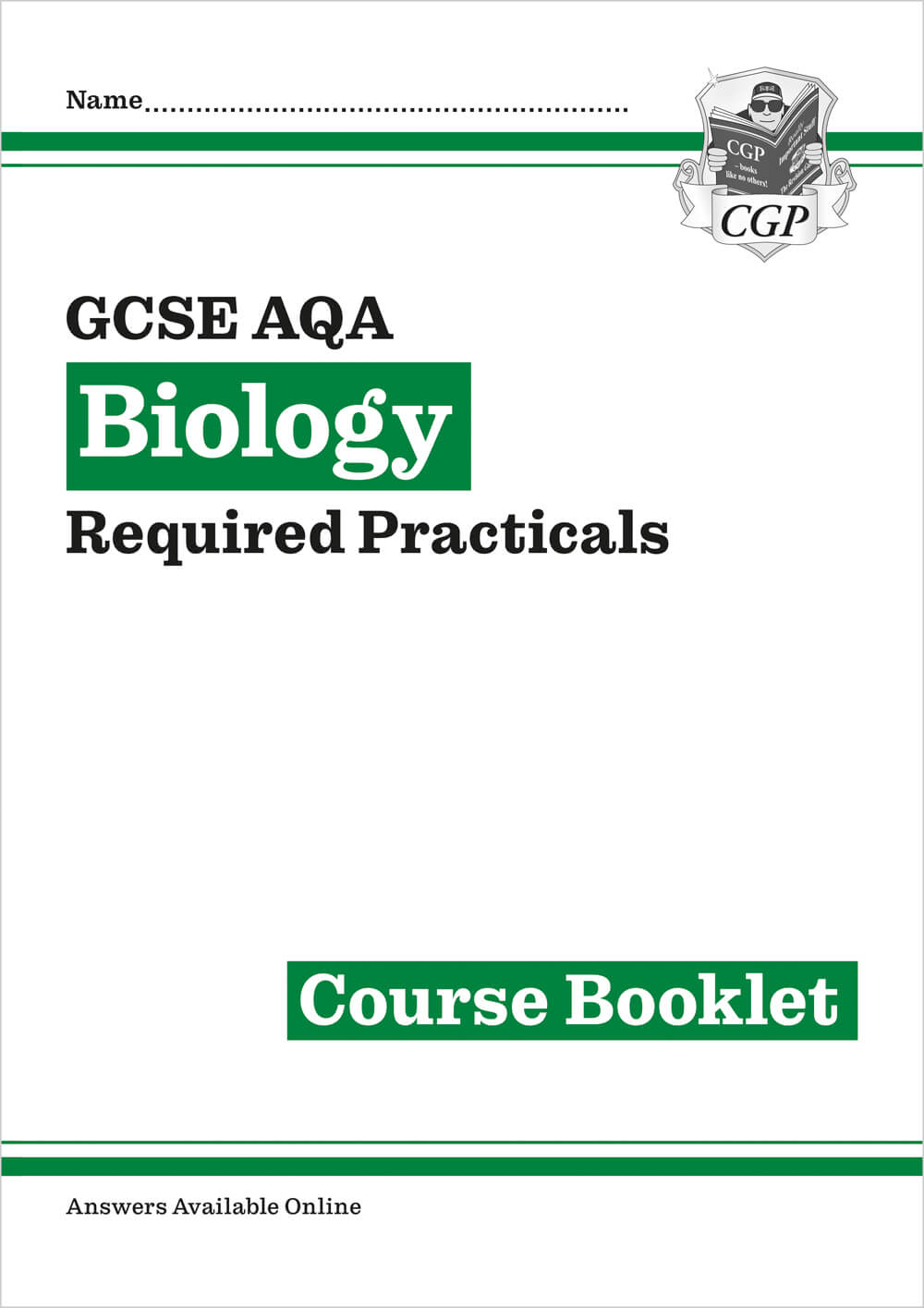 New GCSE Biology AQA Required Practicals Course Booklet