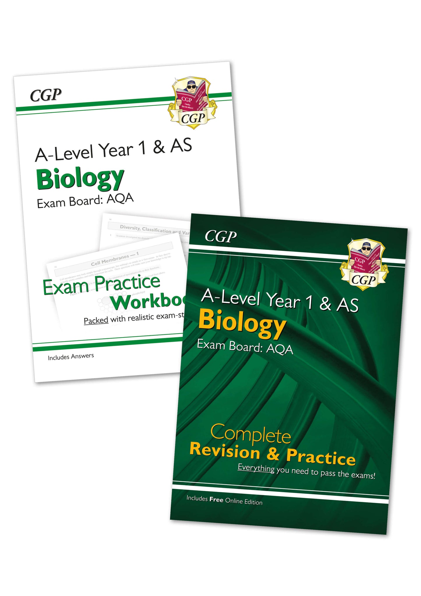 A-Level Biology AQA: Complete Revision and Exam Practice Bundle - Year 1 & AS