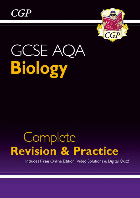 GCSE Biology AQA Complete Revision & Practice includes Online Ed, Videos & Quizzes