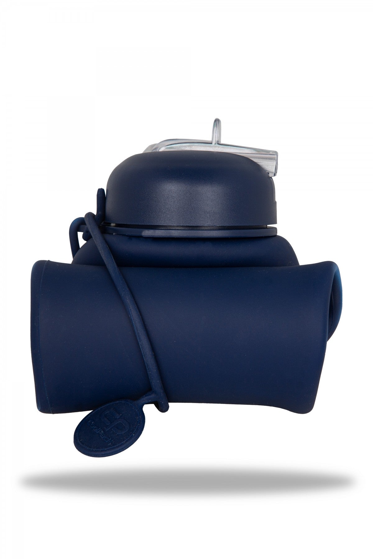 Bidon silikonowy Pump RPET 600ml Navy