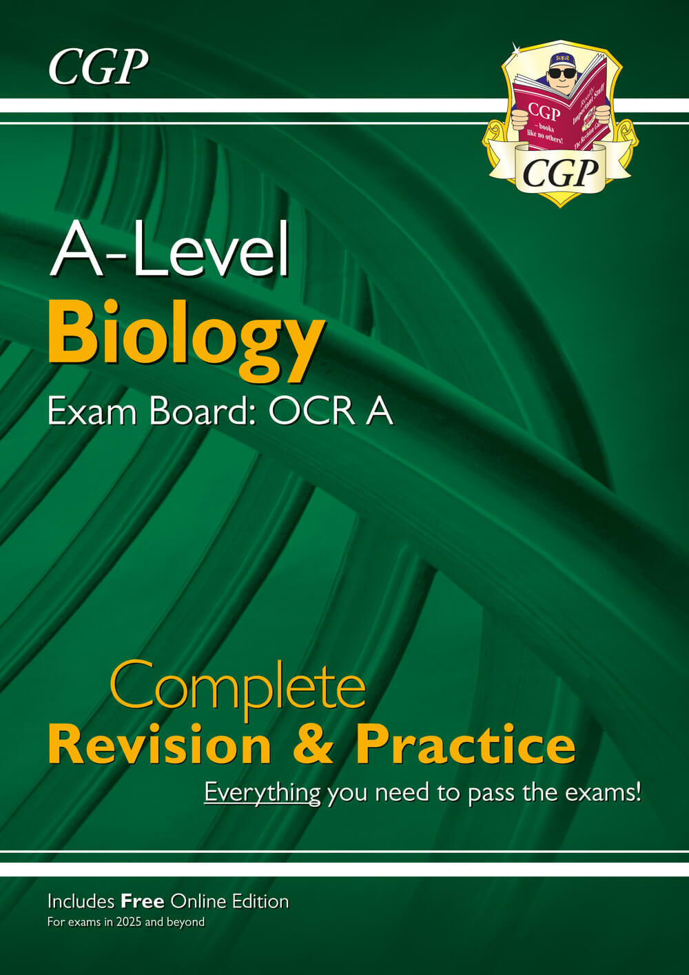 New A-Level Biology: OCR A Year 1 & 2 Complete Revision & Practice w/Online Ed (For exams from 2025)