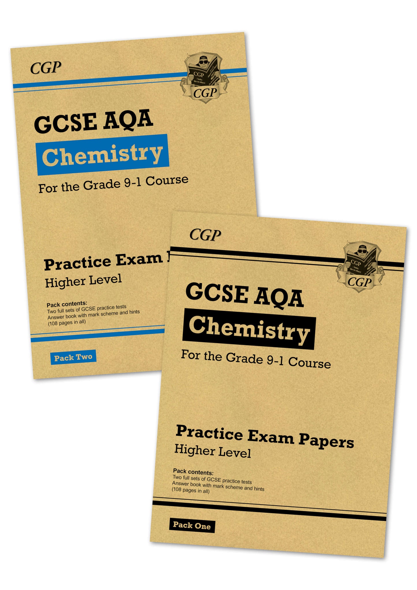 GCSE Chemistry AQA Practice Papers: Higher Pack 1 & 2 Bundle