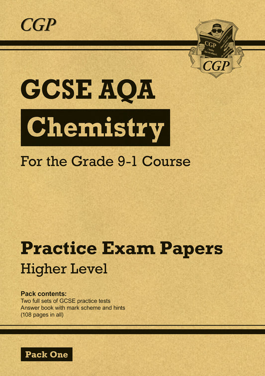 GCSE Chemistry AQA Practice Papers: Higher Pack 1