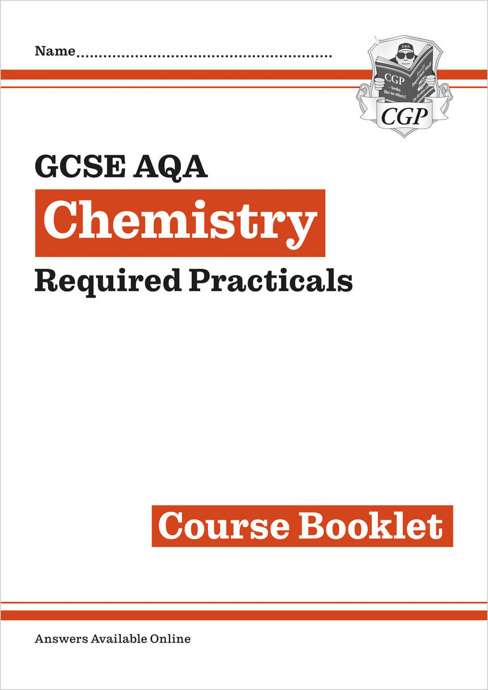 New GCSE Chemistry AQA Required Practicals Course Booklet