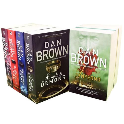 Dan Brown Robert Langdon Series 7 Books Collection Set