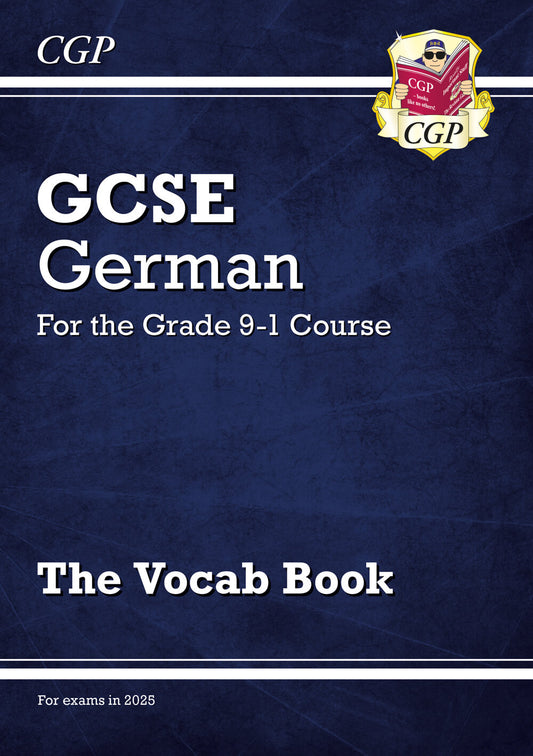 GCSE German Vocab Book (For exams in 2025)