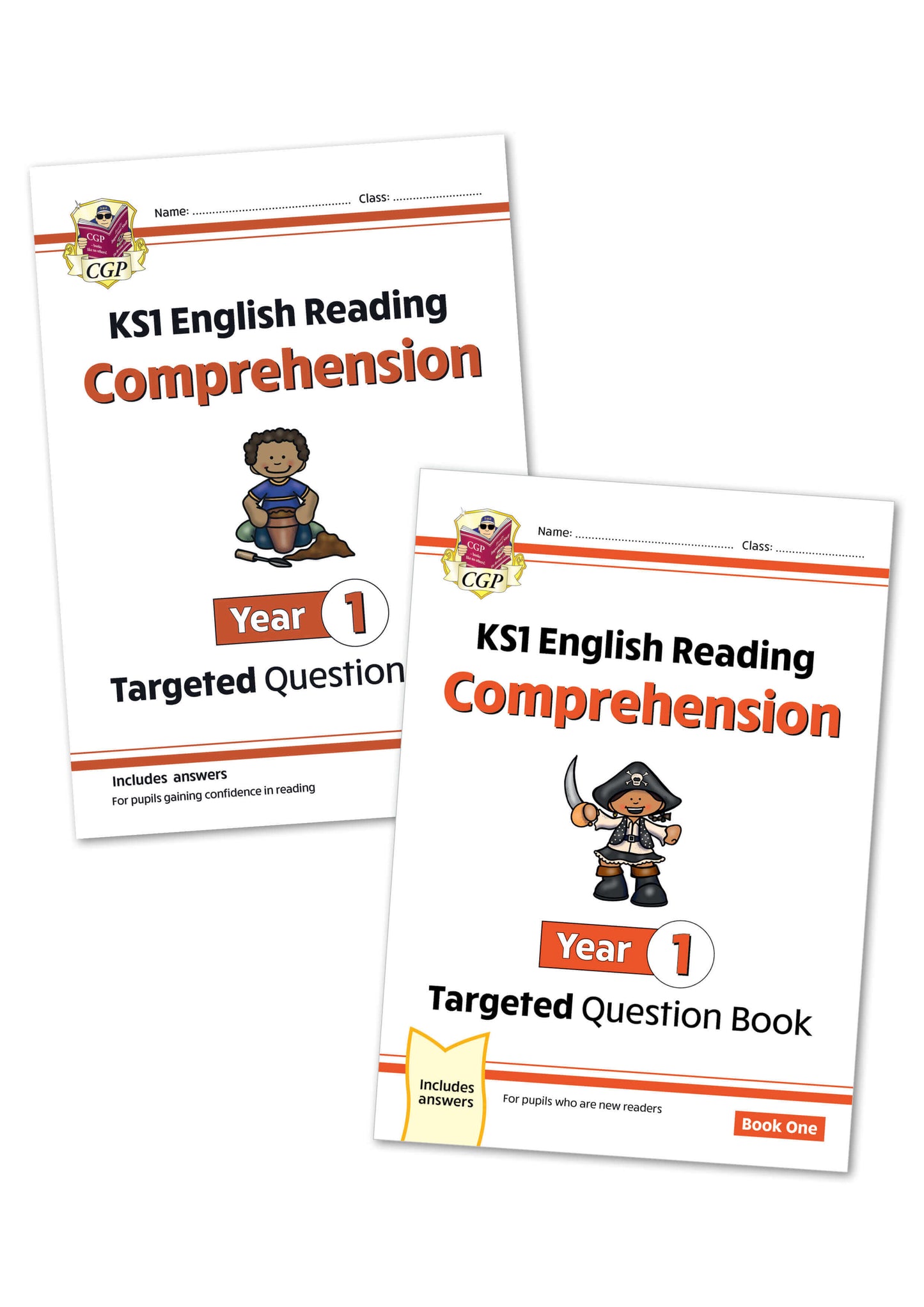 KS1 English Targeted Question Book: Year 1 Reading Comprehension – Book 1 & 2 Bundle