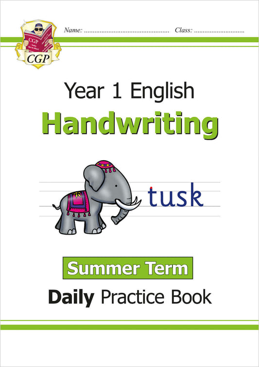 KS1 Handwriting Year 1 Daily Practice Book: Summer Term