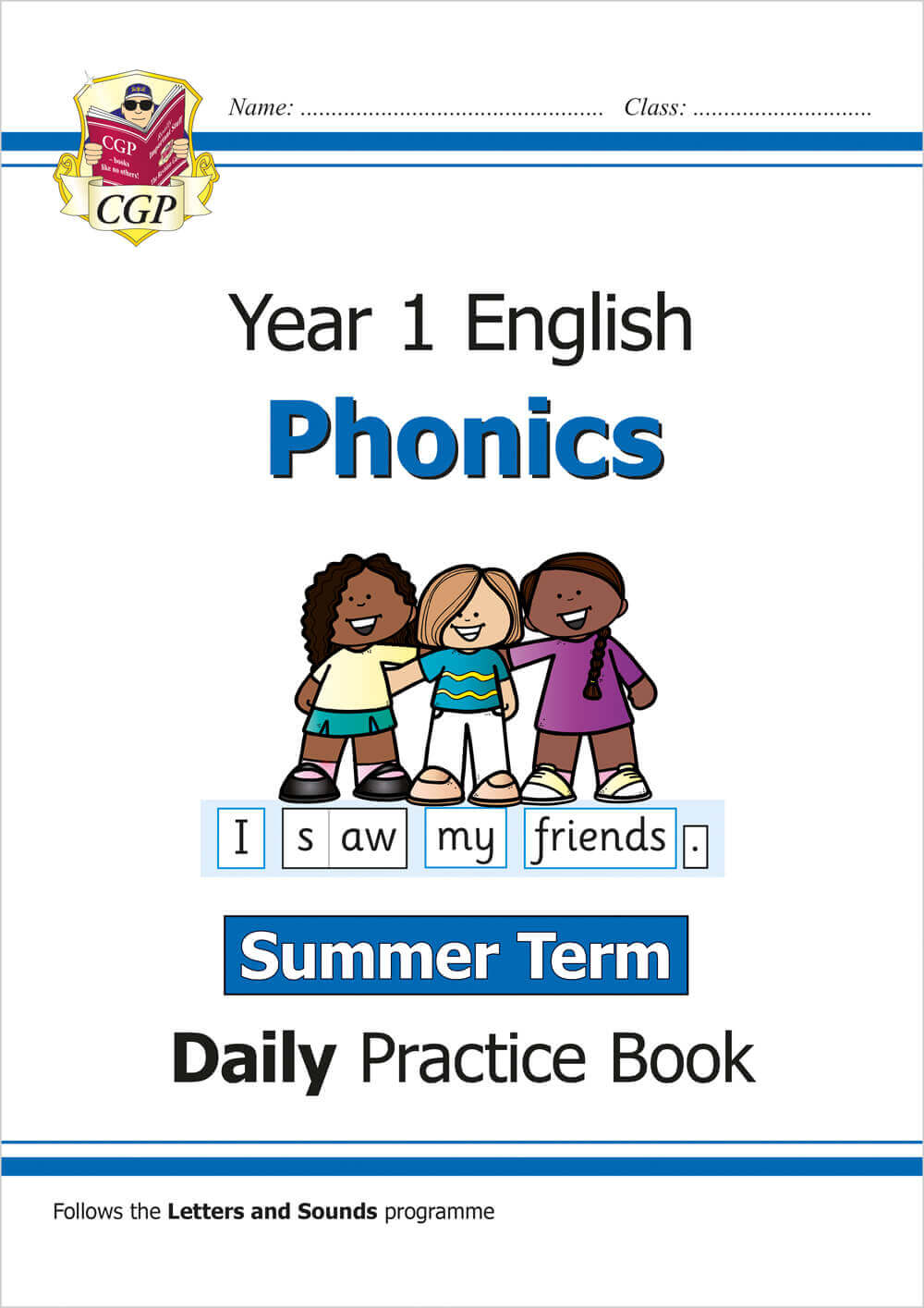 KS1 Phonics Year 1 Daily Practice Book: Summer Term