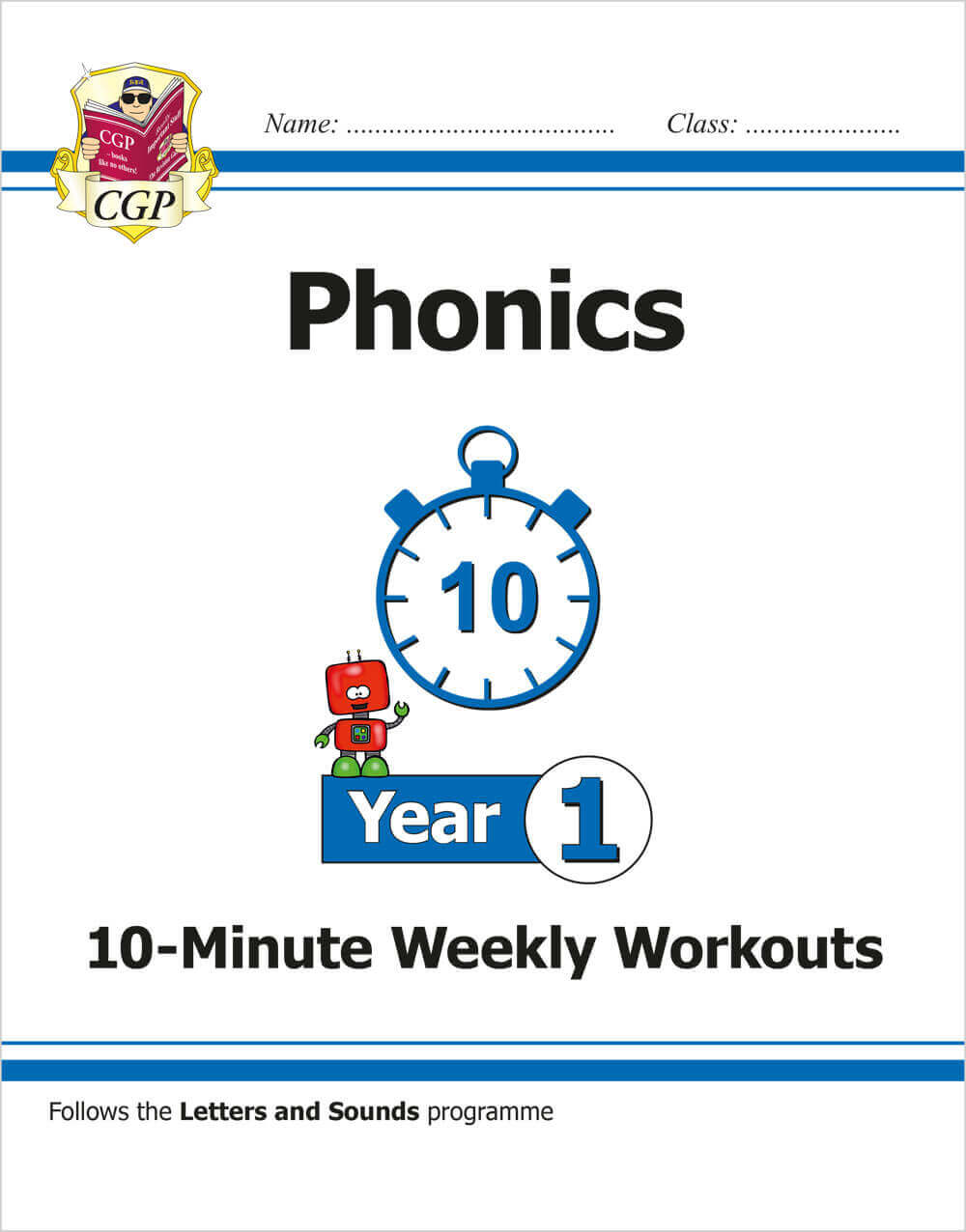 KS1 Year 1 English Phonics 10-Minute Weekly Workouts