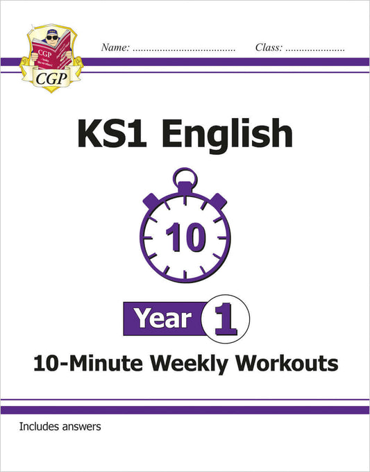 KS1 Year 1 English 10-Minute Weekly Workouts