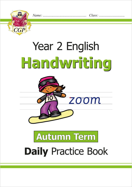 KS1 Handwriting Year 2 Daily Practice Book: Autumn Term