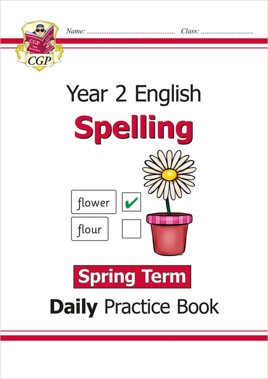 KS1 Spelling Year 2 Daily Practice Book: Spring Term