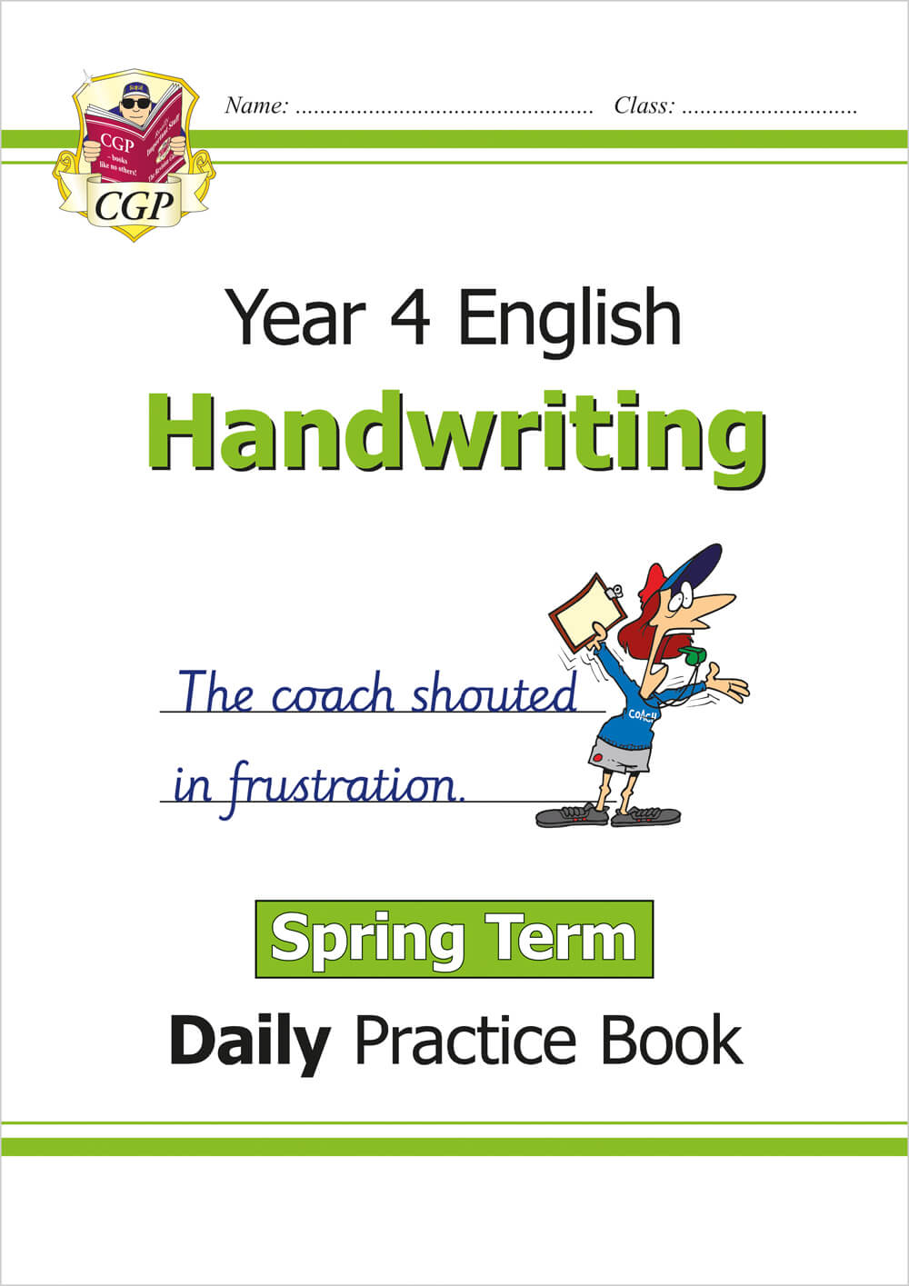 KS2 Handwriting Year 4 Daily Practice Book: Spring Term