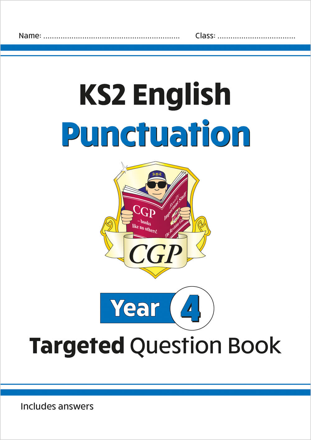 KS2 English Year 4 Punctuation Targeted Question Book (with Answers)