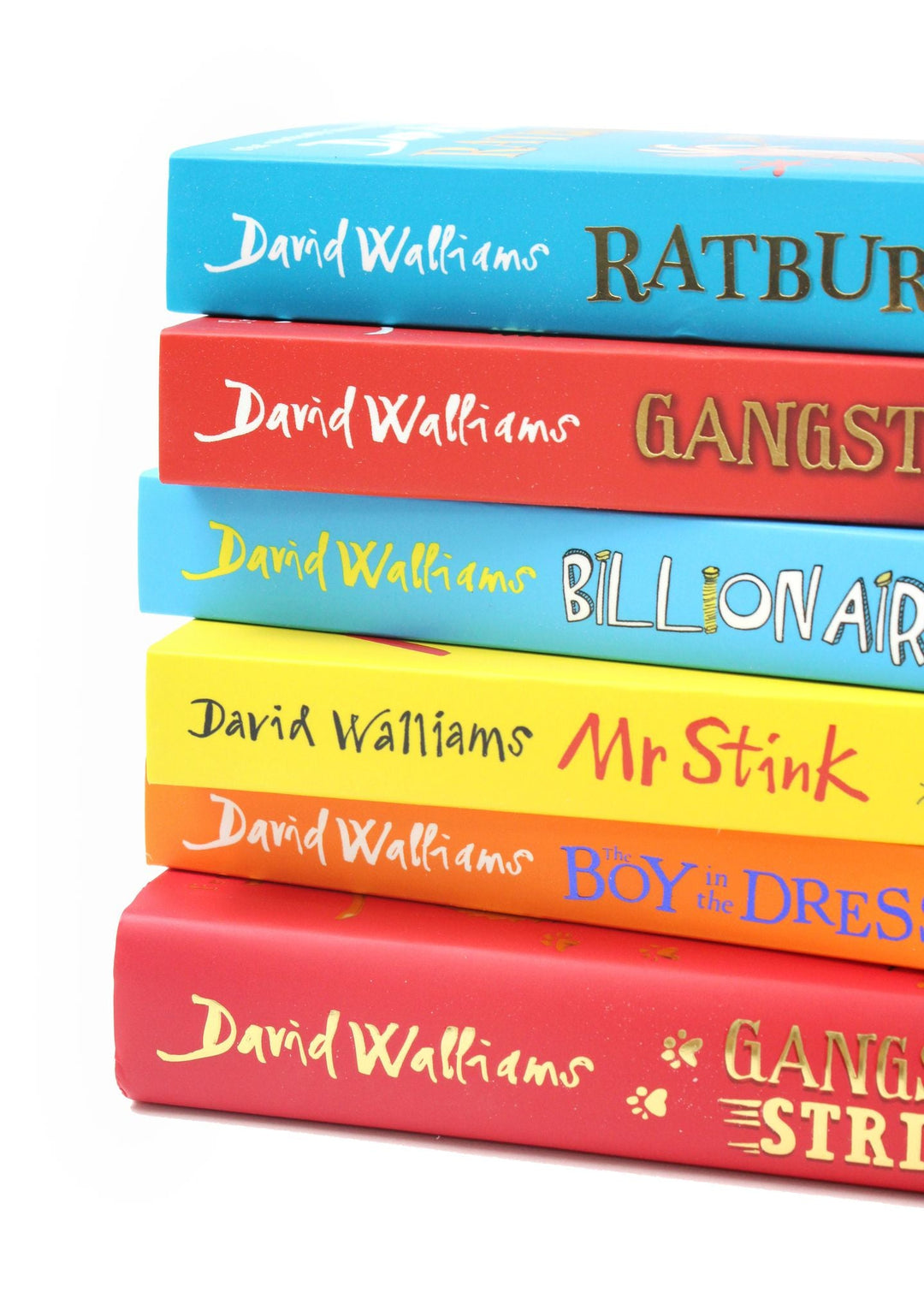 The World of David Walliams 6 Books Collection Set Inc Gangster Granny Strikes Again