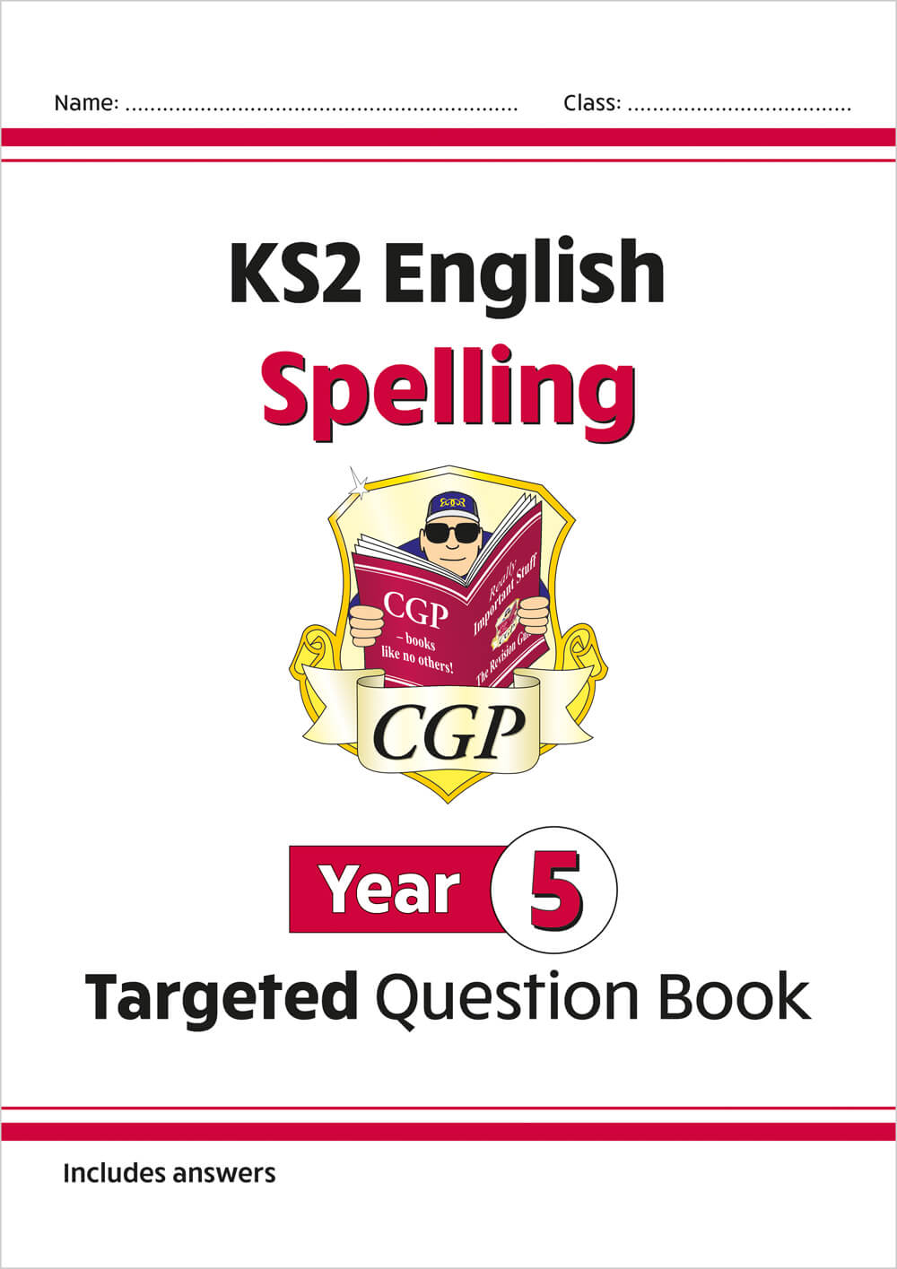 KS2 English Year 5 Spelling Targeted Question Book (with Answers)