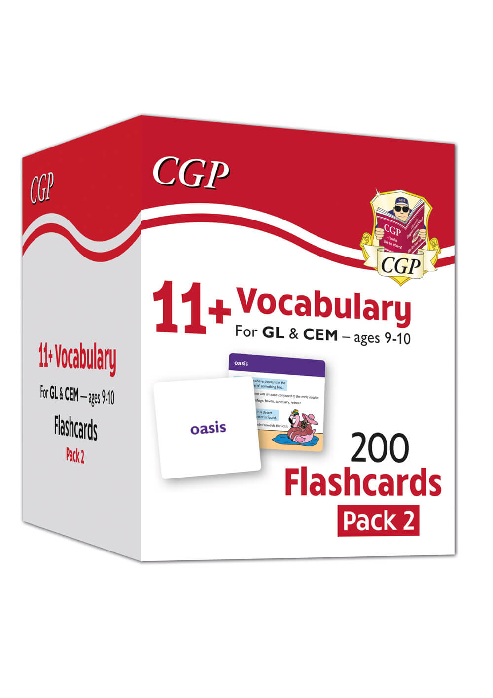 11+ Vocabulary Flashcards for Ages 9-10 - Pack 2