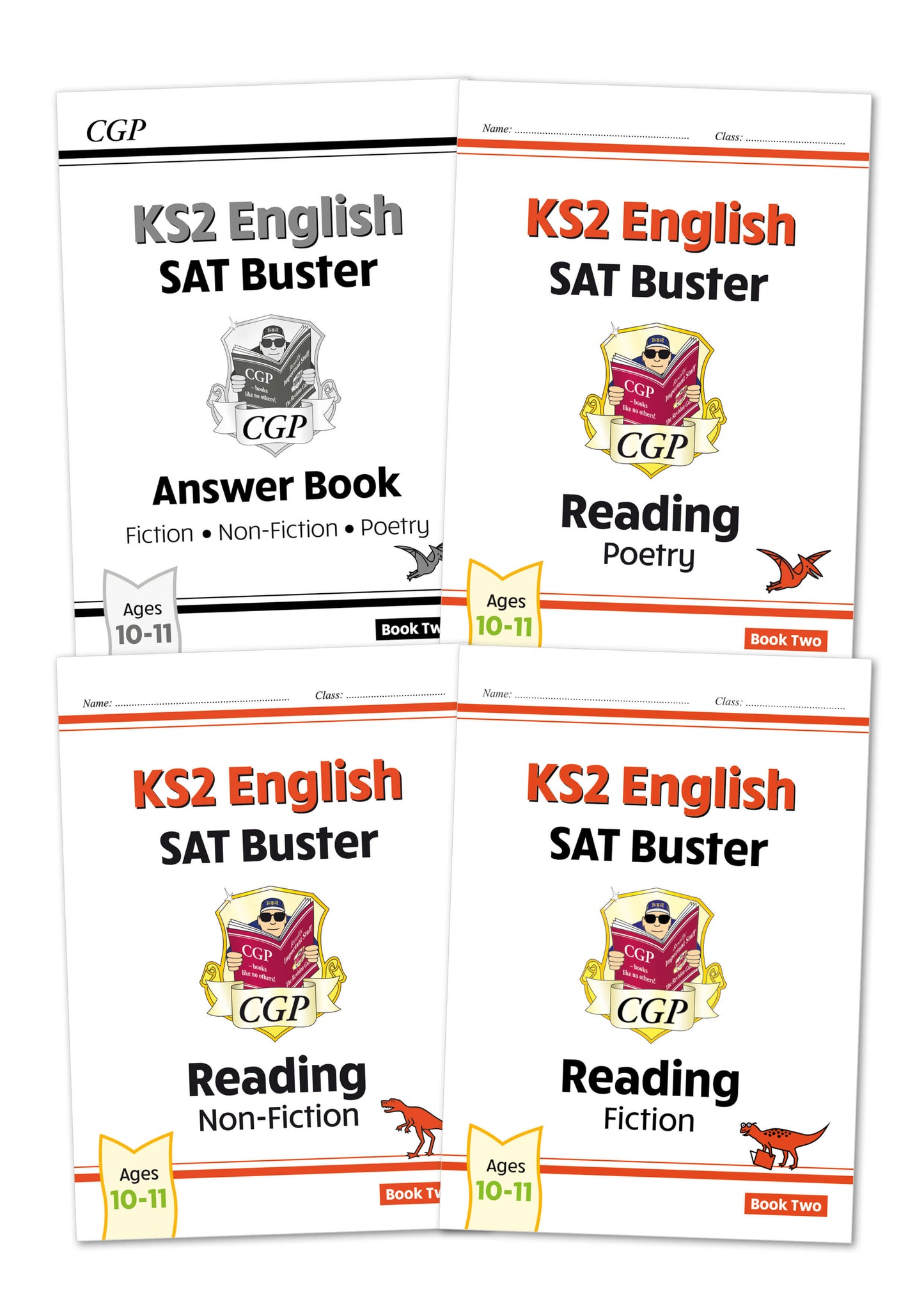 KS2 English Reading SAT Buster Book 2 Bundle - includes answers (for the 2025 tests)