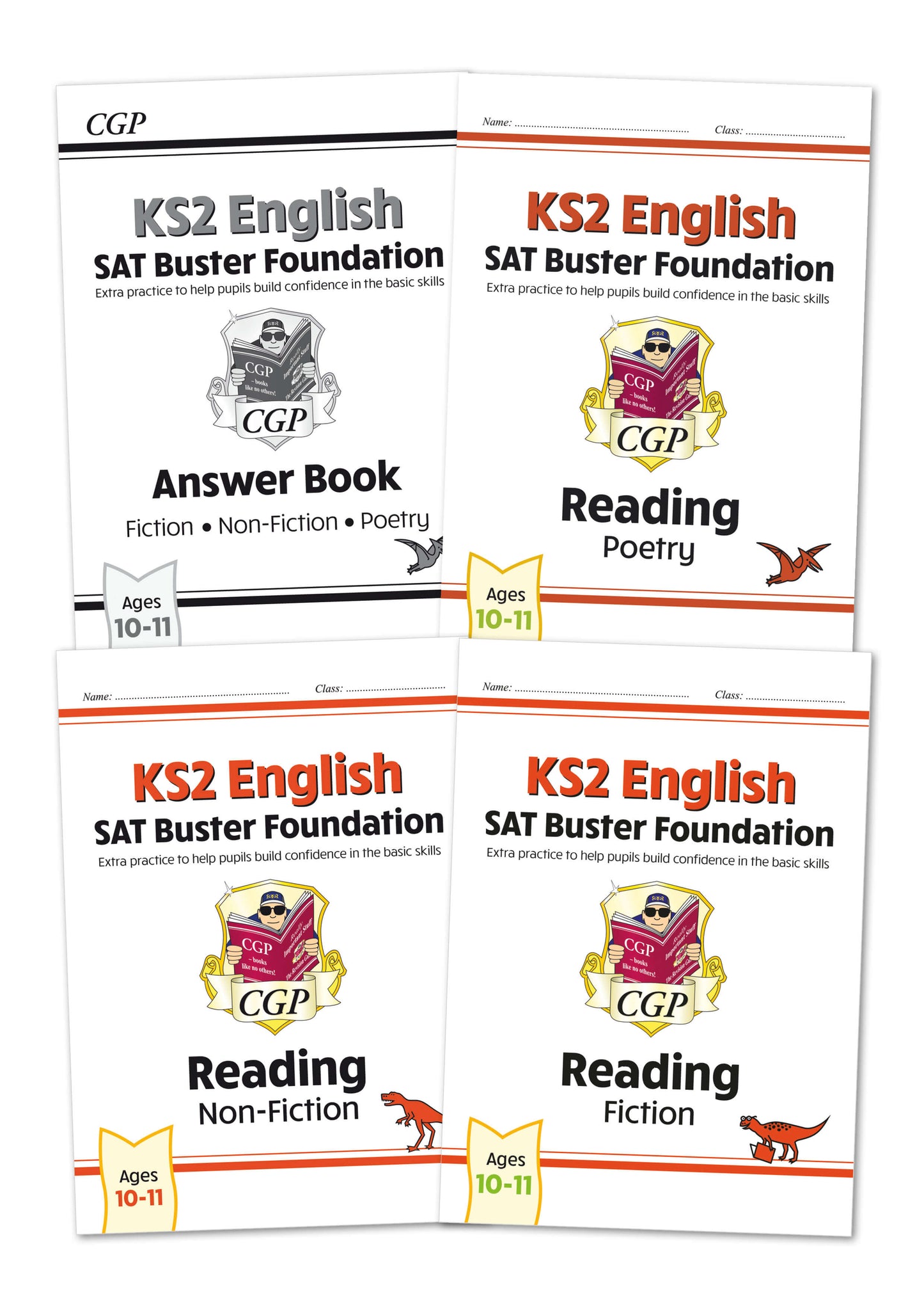 KS2 English Reading SAT Buster Foundation Bundle - includes answers (for the 2025 tests)